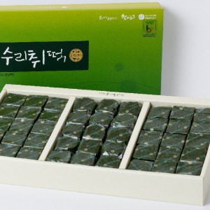[강원팜]정선수리취떡3kg 인절미30개 찹쌀떡40개 2단구성
